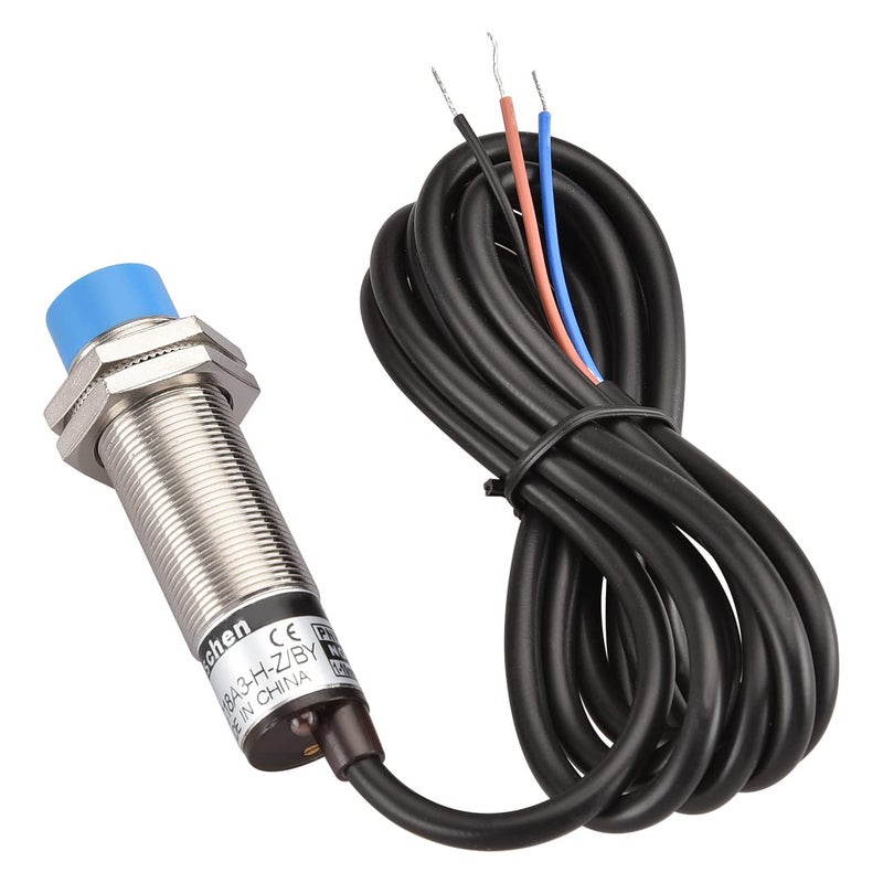 Heschen M18 Capacitive Proximity Sensor Switch Non-Shield Type LJC18A3-H-Z/BY Detection 10mm 10-30VDC 200mA 3 Wires (PNP NO, 3 Wires) - Image 2
